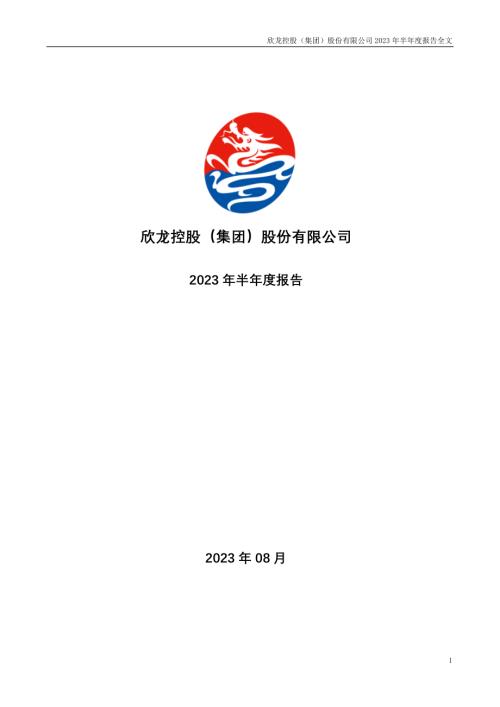 欣龙控股：2023年半年度报告.PDF