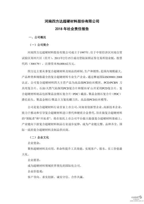 四方达：2018年社会责任报告.PDF