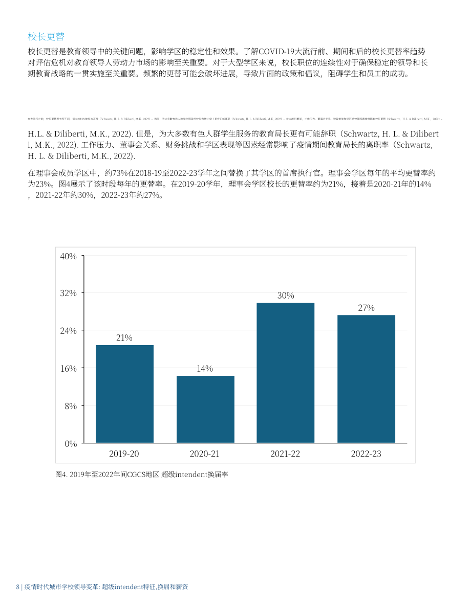 美国大城市学校理事会：2024疫情时代美国城市学校领导层变迁研究报告：管理层特质、人员流动与薪酬状况（英文版）（20页）.pdf_第8页