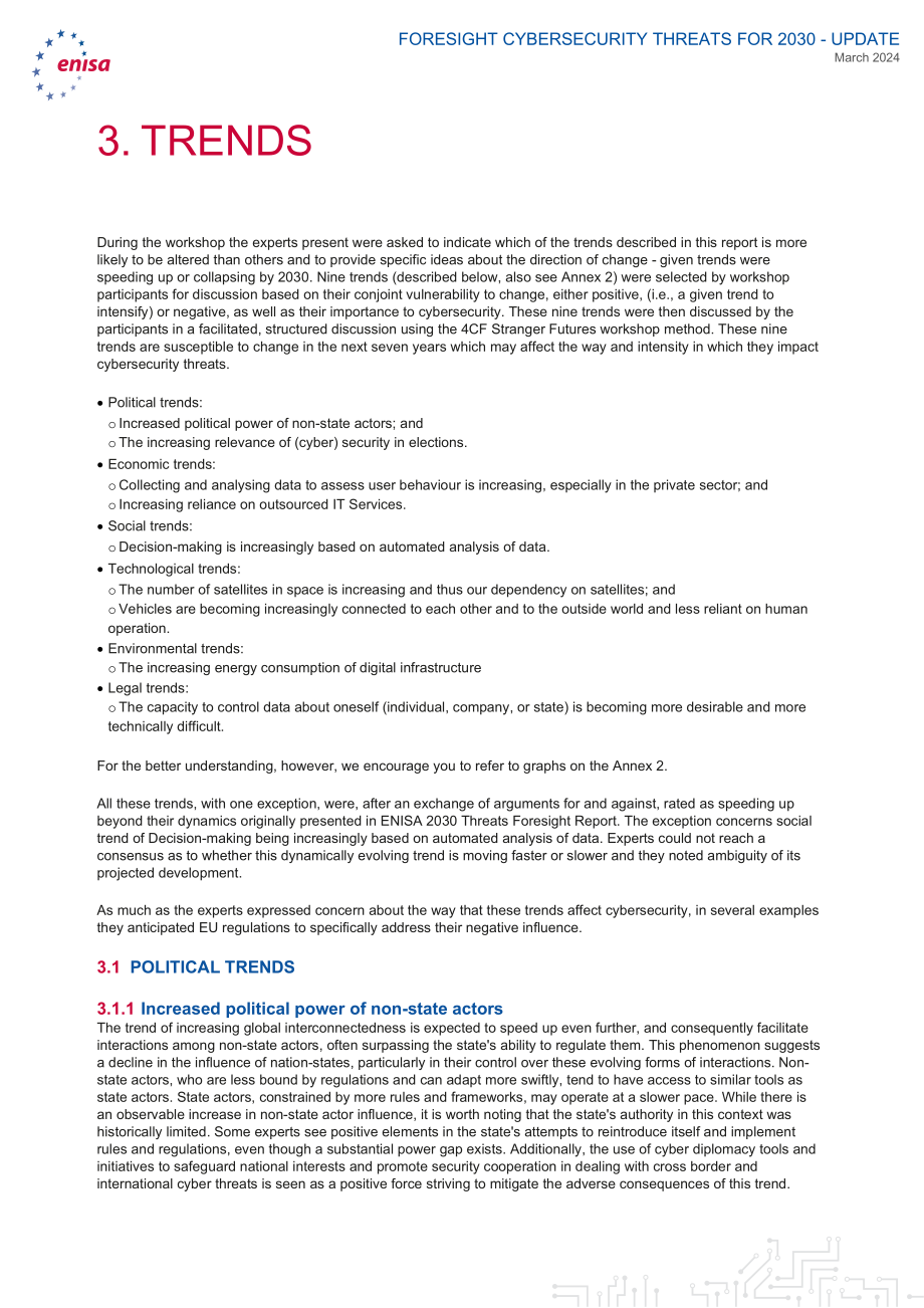 欧盟网络安全局（ENISA）：2030年网络安全威胁展望-更新至2024年：扩展报告（英文版）（37页）.pdf_第14页