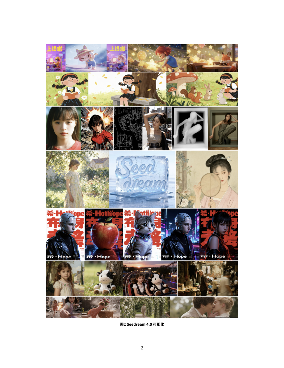 豆包大模型团队：Seedream 4.0技术报告（英文版）（19页）.pdf_第2页