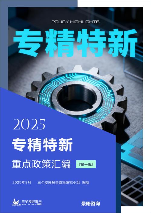 三个皮匠报告：2025专精特新重点政策汇编（第一版）（511页）.pdf