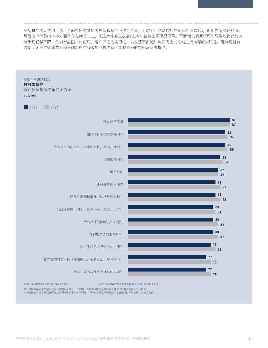 ACSI：2025年美国零售及物流配送业客户满意度调研报告（英文版）（18页）.pdf_第11页