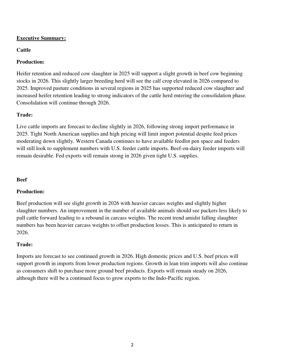 美国农业部（USDA）：2025加拿大畜禽及产品年度报告（英文版）（32页）.pdf_第2页