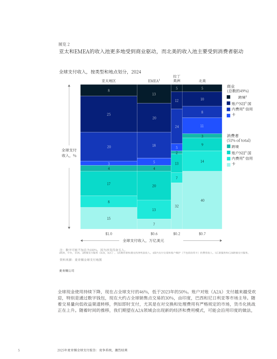 麦肯锡：2025年全球支付报告：竞争中的支付系统 博弈下的行业结局（英文版）（15页）.pdf_第6页