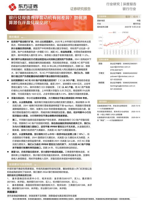 上市银行金融投资久期（年），国有行金融投资久期最长，尤其是AC资产久期最长_第3页