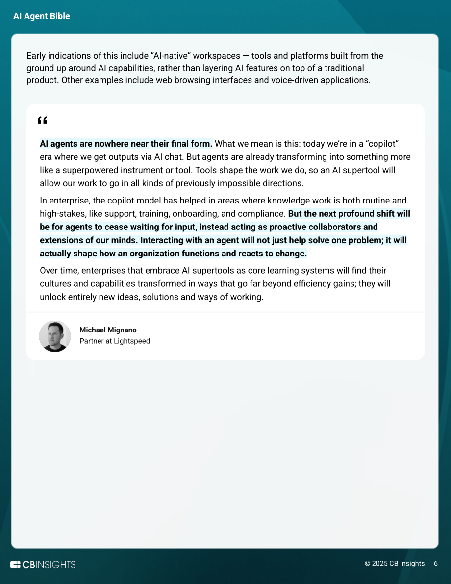 CB Insights：2025 AI智能体“圣经”：智能体颠覆性变革终极指南（英文版）（69页）.pdf_第7页