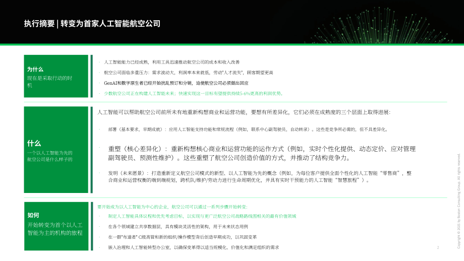 波士顿咨询（BCG）：2025 AI优先型企业制胜未来：构建AI优先型航空公司报告（英文版）（25页）.pdf_第3页