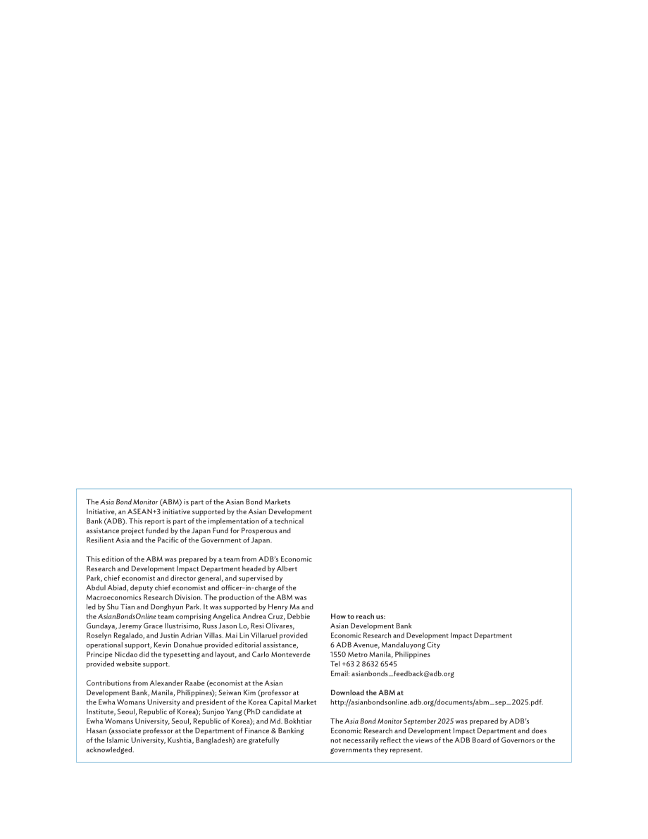 亚洲开发银行（ADB）：2025亚洲债券监测报告（9月版）（英文版）（68页）.pdf_第2页