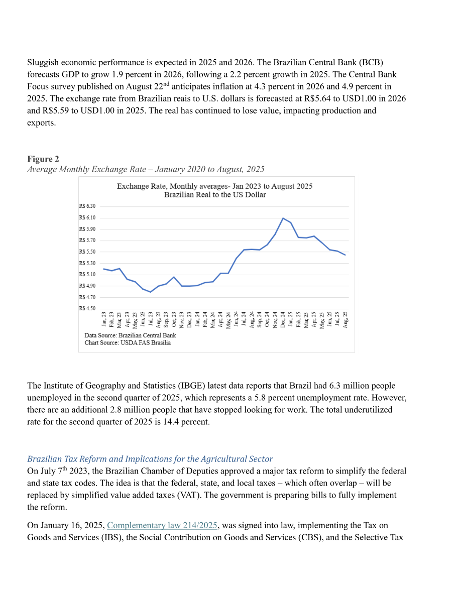 美国农业部（USDA）：2025巴西畜禽及产品年度报告（英文版）（39页）.pdf_第4页
