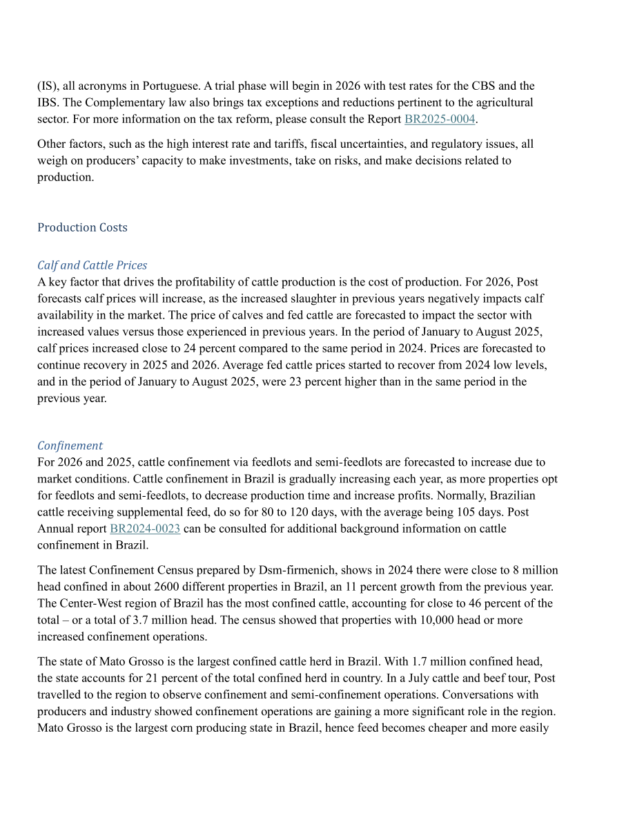 美国农业部（USDA）：2025巴西畜禽及产品年度报告（英文版）（39页）.pdf_第5页