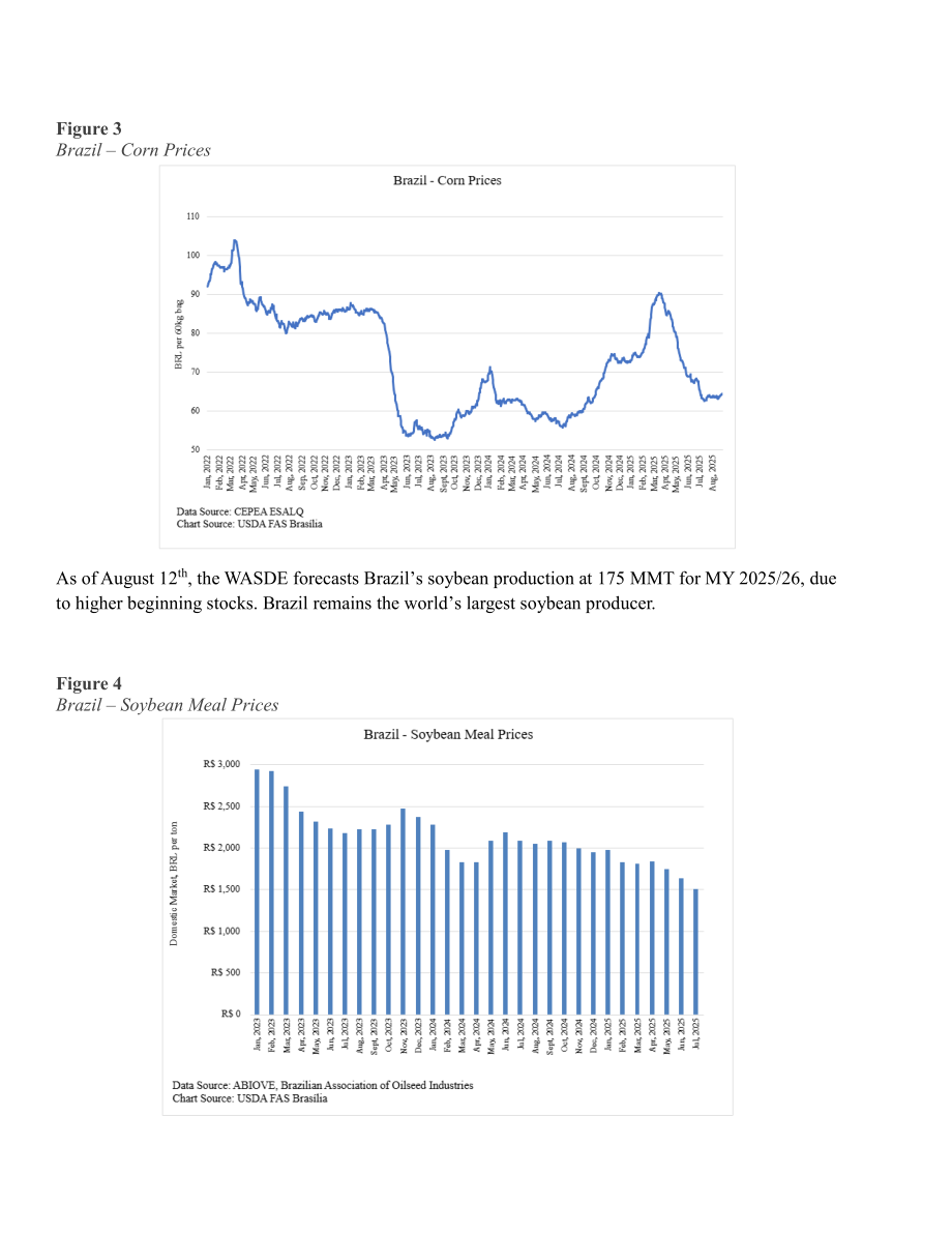 美国农业部（USDA）：2025巴西畜禽及产品年度报告（英文版）（39页）.pdf_第7页