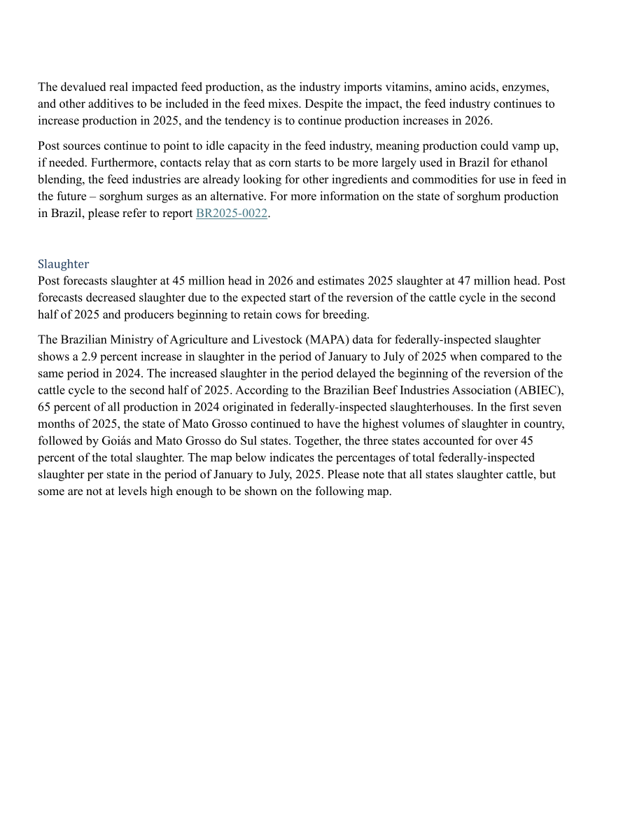 美国农业部（USDA）：2025巴西畜禽及产品年度报告（英文版）（39页）.pdf_第8页