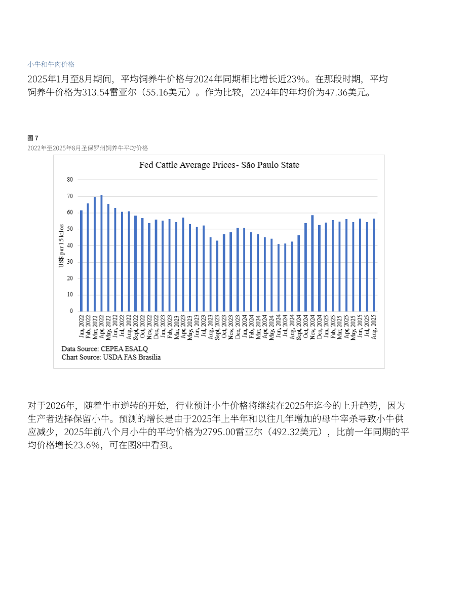 美国农业部（USDA）：2025巴西畜禽及产品年度报告（英文版）（39页）.pdf_第11页