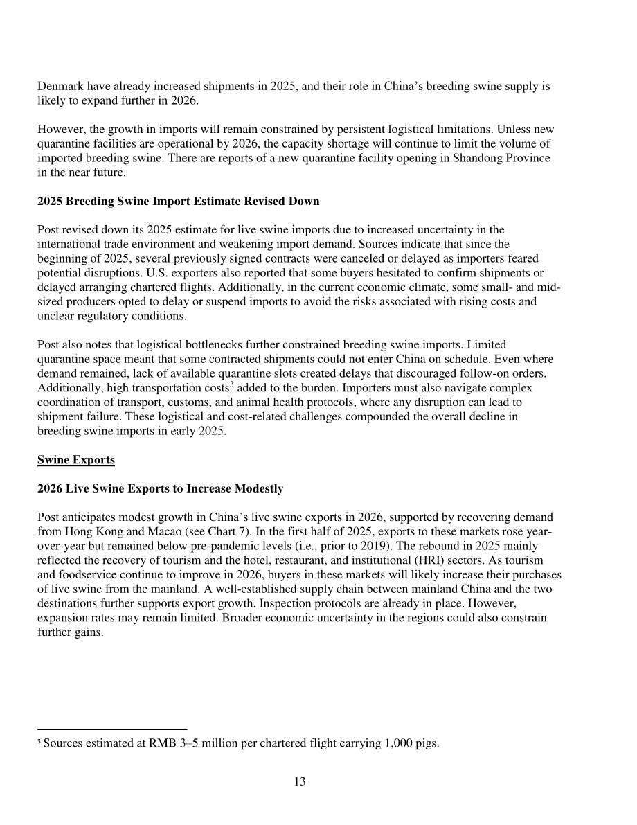 美国农业部（USDA）：2025中国畜禽及产品年度报告（英文版）（21页）.pdf_第13页