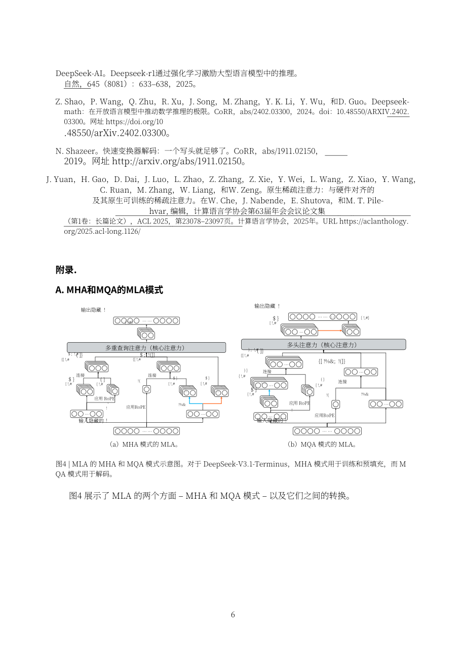 DeepSeek：2025 DeepSeek-V3.2-Exp技术报告（英文版）（6页）.pdf_第6页