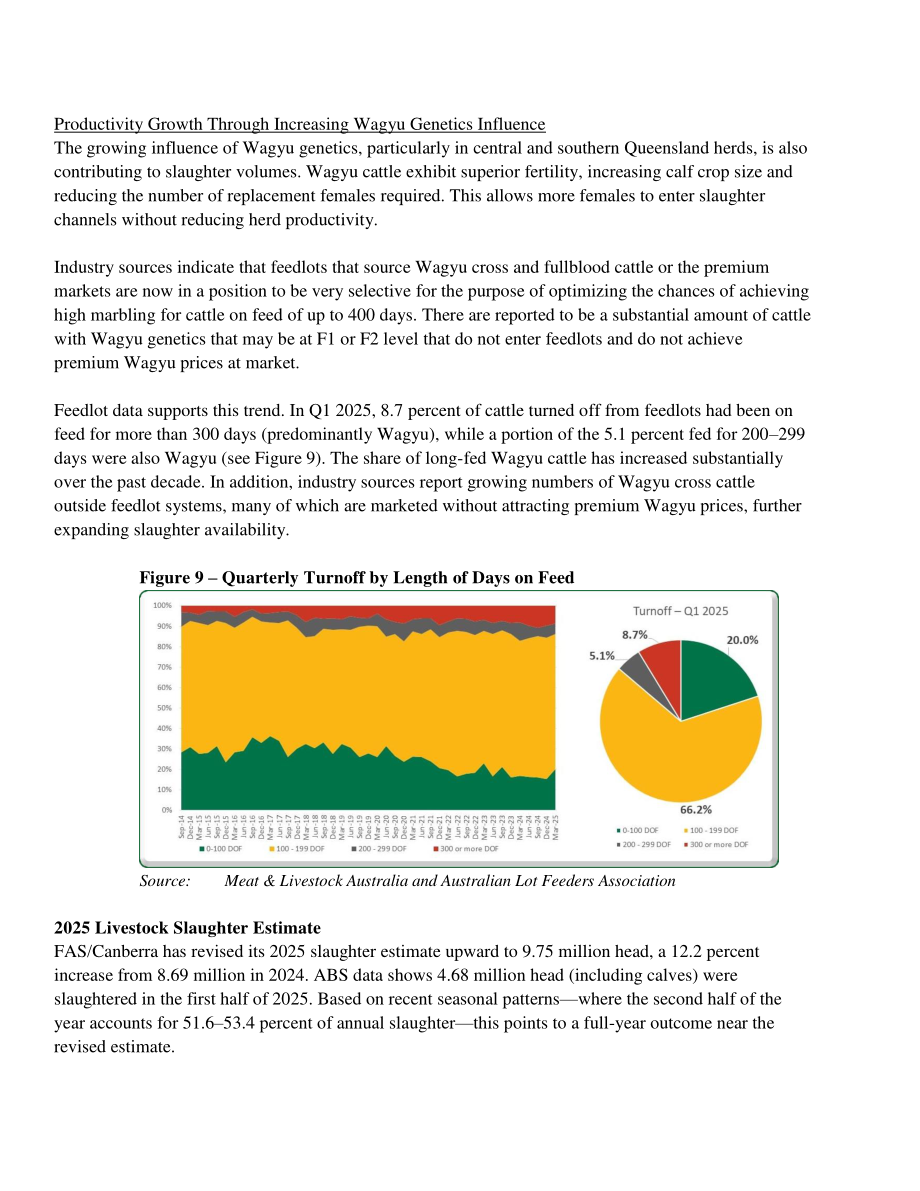 美国农业部（USDA）：2025澳大利亚畜禽及产品年度报告（英文版）（31页）.pdf_第11页