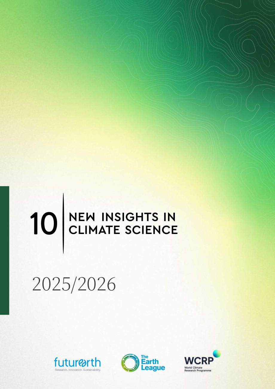 未来地球计划&地球联盟：2025-2026年气候变化科学十大新洞见报告（英文版）（56页）.pdf_第1页