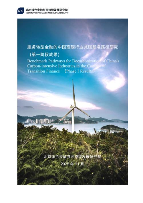 北京绿研院：2025服务转型金融的中国高碳行业减碳基准路径研究（第一阶段成果）（86页）.pdf