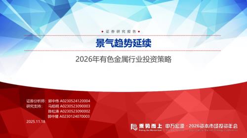 2026年有色金属行业投资策略：景气趋势延续-251118（43页）.pdf