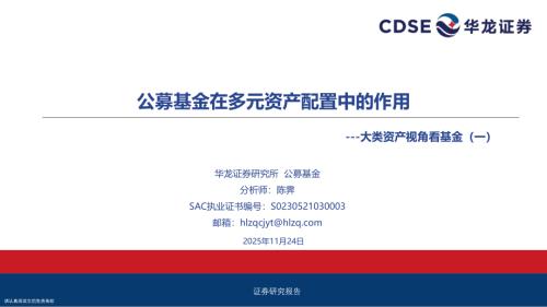 【华龙证券】大类资产视角看基金（一）：公募基金在多元资产配置中的作用-251124（24页）.pdf