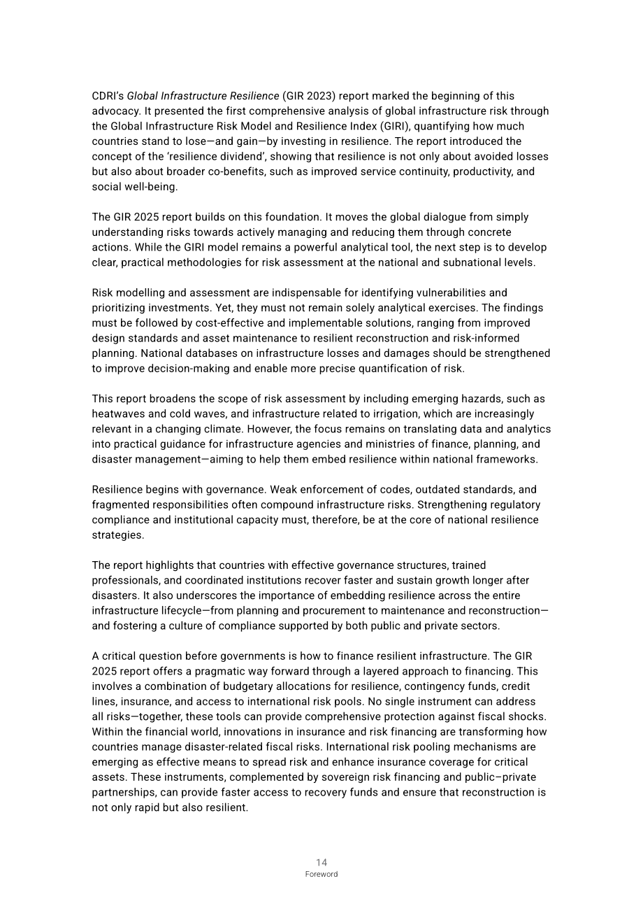 抗灾基础设施联盟（CDRI）：2025年全球基础设施韧性报告：把握韧性红利（英文版）（372页）.pdf_第14页
