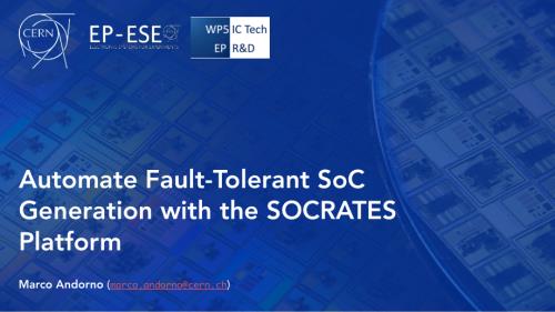 利用 SOCRATES 平台自动生成容错 SoC.pdf