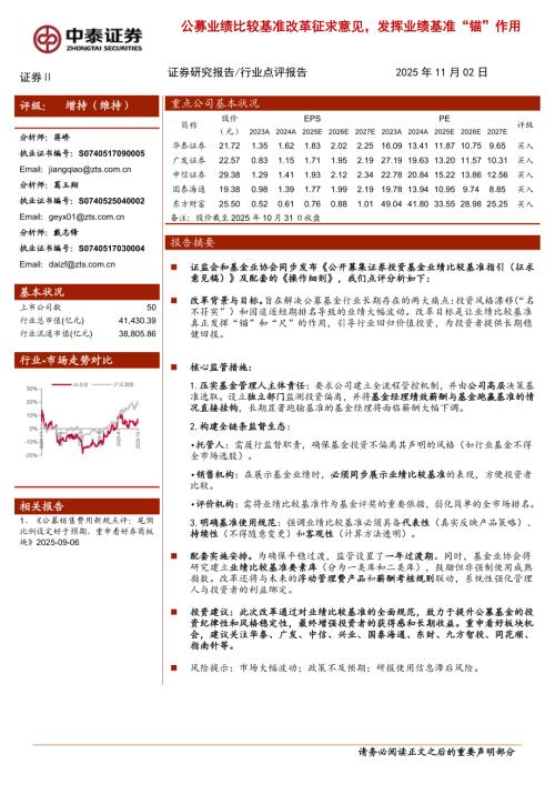 证券行业：公募业绩比较基准改革征求意见发挥业绩基准“锚”作用-251102（4页）.pdf