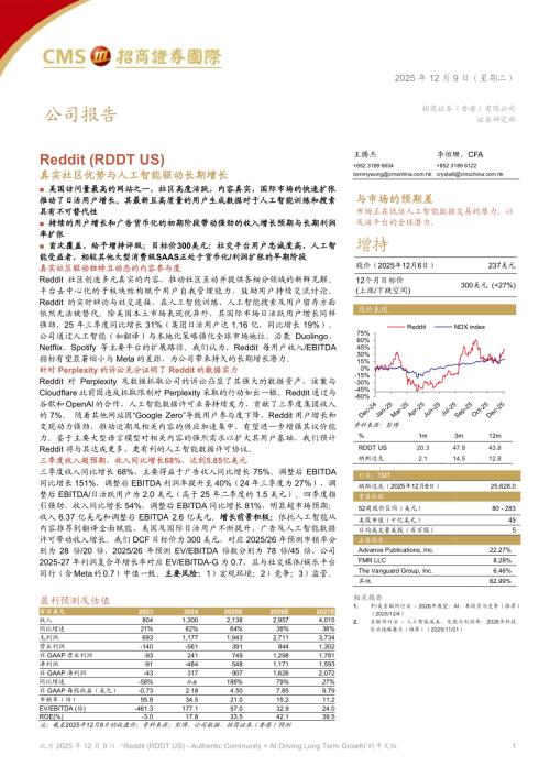 Reddit（RDDT.US）-美股公司研究报告：真实社区优势与人工智能驱动长期增长-251209（25页）.pdf