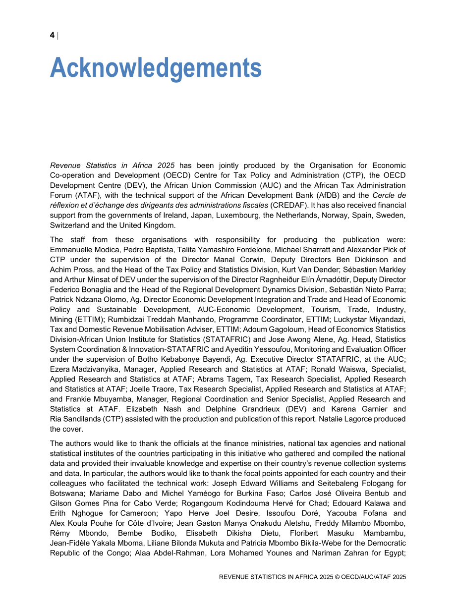 经合组织：2025非洲税收统计报告：非洲税收分类体系中的共性与特性（英文版）（319页）.pdf_第6页