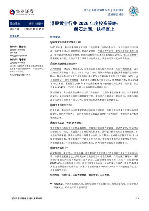 港股黄金行业2026年度投资策略：磐石之固扶摇直上-251210.pdf