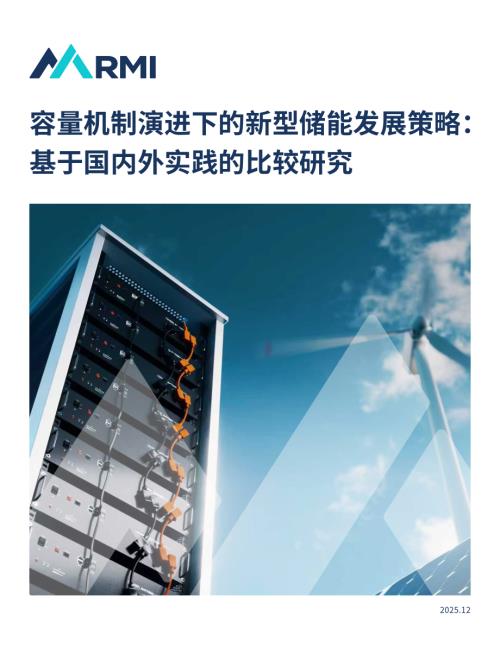 落基山研究所（RMI）：2025容量机制演进下的新型储能发展策略：基于国内外实践的比较研究报告（56页）.pdf