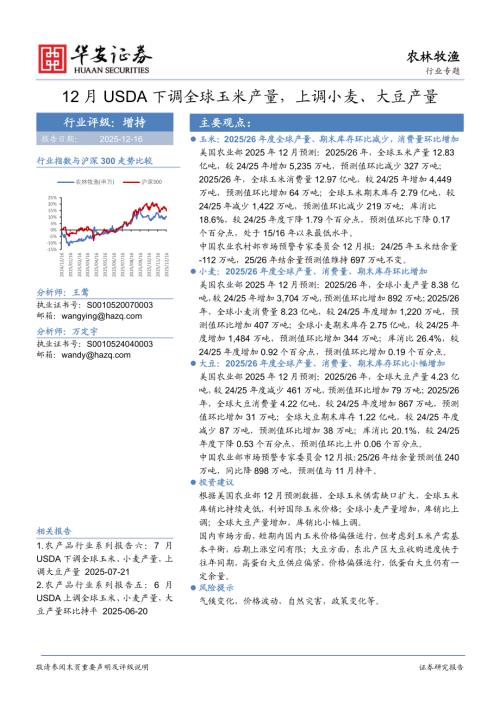 图表24CBOT小麦期货价格（美分/蒲式耳）_第3页