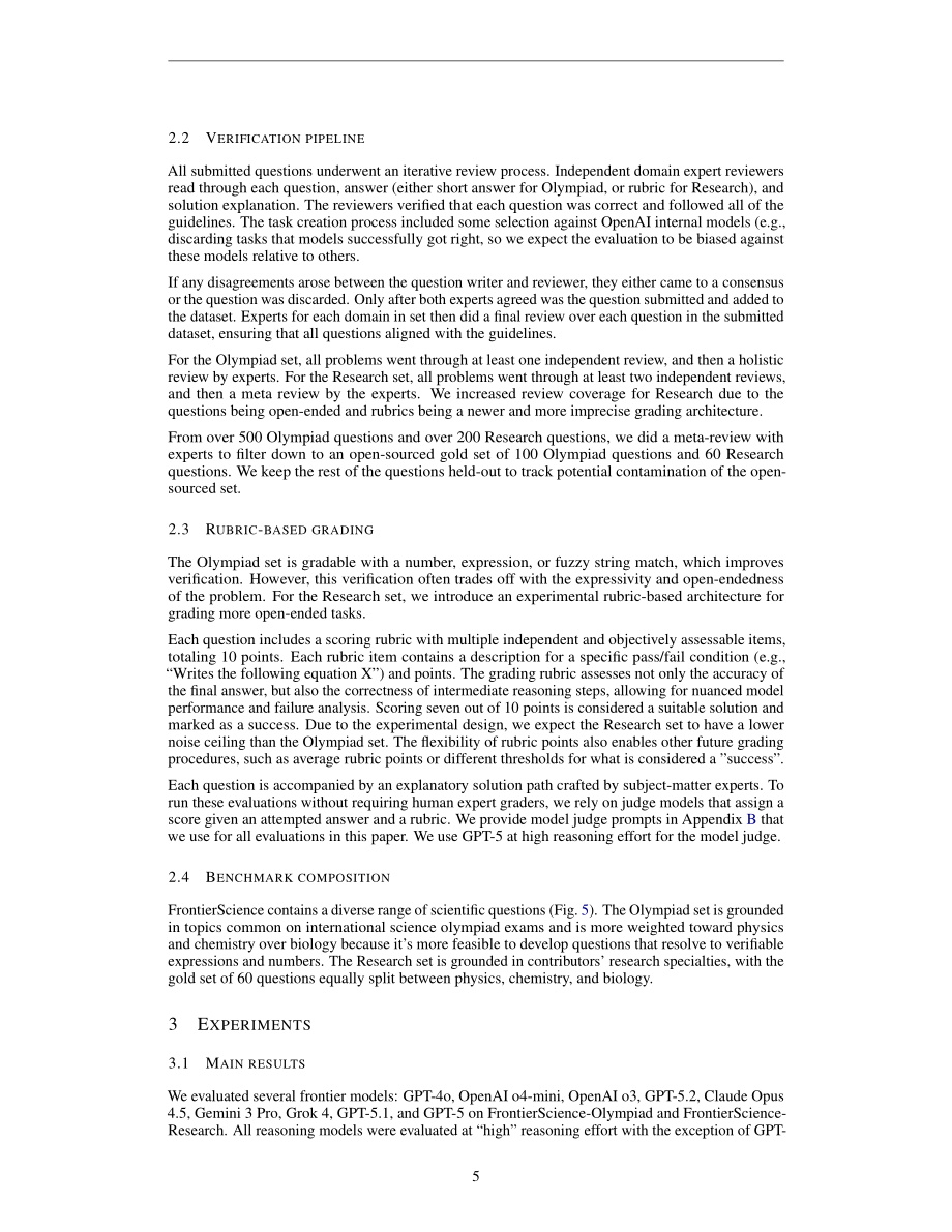 OpenAI：2025 FrontierScience：评估人工智能执行专家级科学任务的能力研究报告（英文版）（15页）.pdf_第5页
