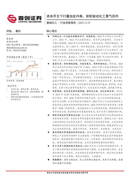 图1中国化工产品价格指数（CCPI）震荡筑底_第2页