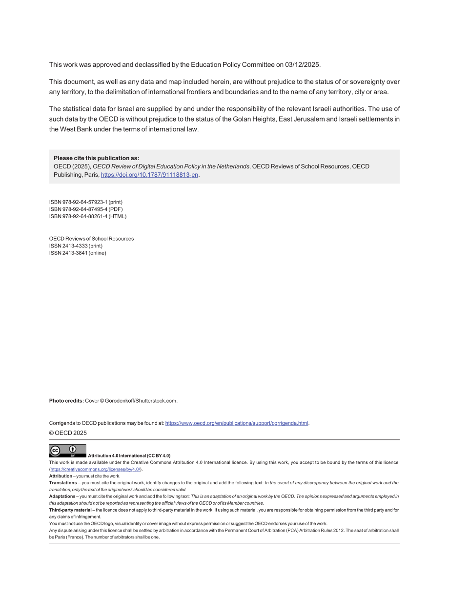 经合组织（OECD）：2025荷兰数字教育政策评估报告（英文版）（306页）.pdf_第4页