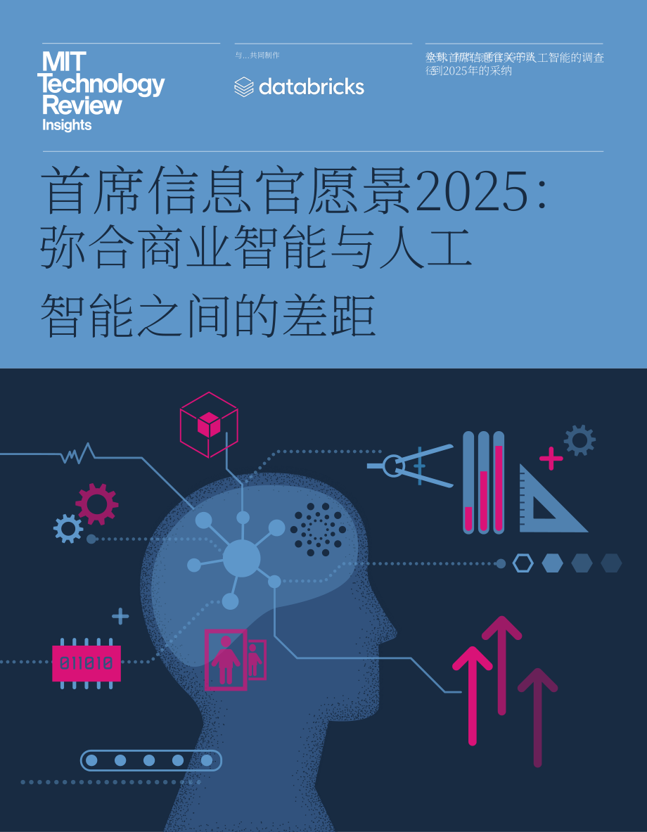 Databricks：2025年CIO（首席信息官） 愿景：弥合商业智能与人工智能之间的鸿沟（英文版）（23页）.pdf_第1页