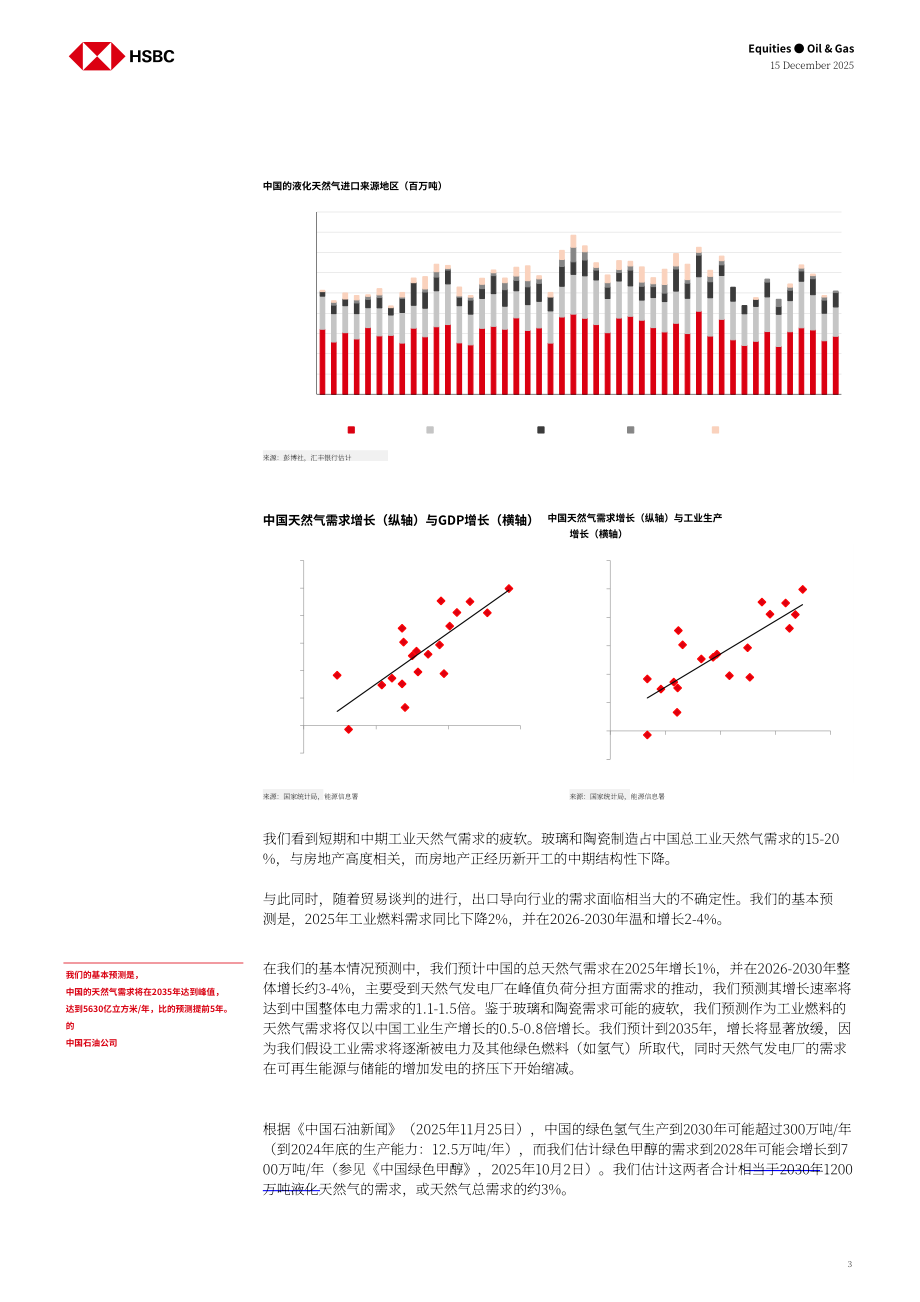 汇丰HSBC：亚洲油气行业研究：中国天然气供需再平衡之路-251215（英文版）（24页）.pdf_第3页