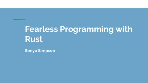 使用 Rust 进行无畏编程.pdf