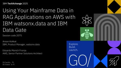 2075 - 在 AWS 上使用 IBM Watsonx.data 和 IBM Data Gate 在 RAG 应用程序中使用大型机数据.pdf