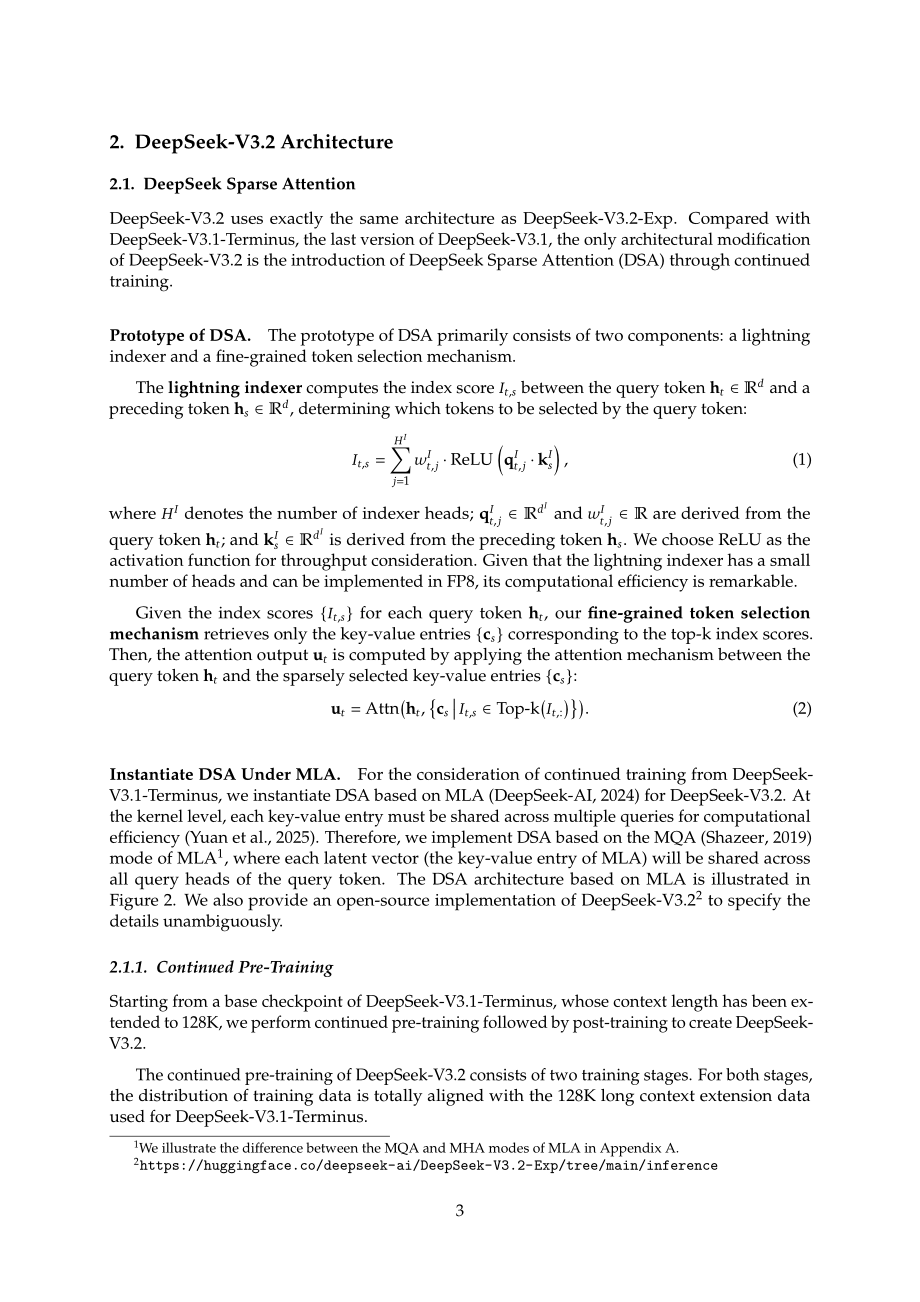 DeepSeek：2025 DeepSeek-V3.2技术报告（英文版）（23页）.pdf_第3页
