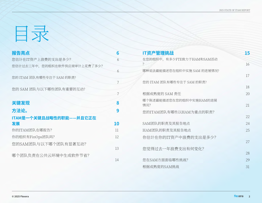 Flexera：2025年全球IT资产管理（ITAM ）状况报告（英文版）（76页）.pdf_第2页