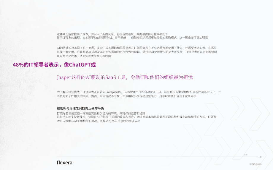 Flexera：2026年IT行业战略重点报告：塑造未来IT格局的当下关键举措（英文版）（48页）.pdf_第15页