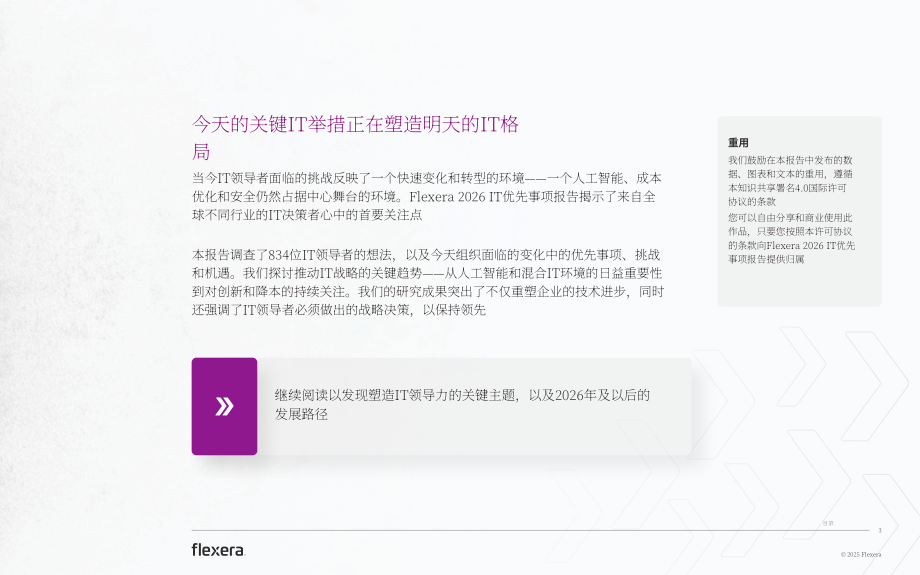 Flexera：2026年IT行业战略重点报告：塑造未来IT格局的当下关键举措（英文版）（48页）.pdf_第3页