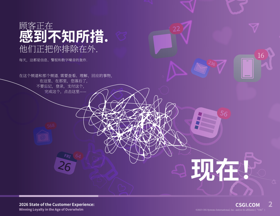 CSG：2026年客户体验状况报告：信息过载时代赢取用户忠诚（英文版）（28页）.pdf_第2页