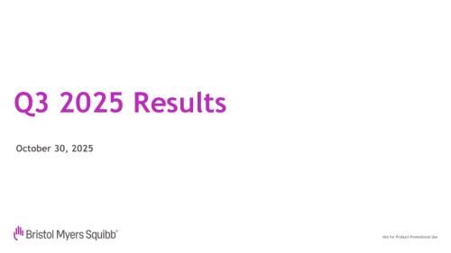 百时美施贵宝Bristol Myers Squibb（BMY）2025年第三季度财务业绩演示报告「NYSE」（英文版）（16页）.pdf