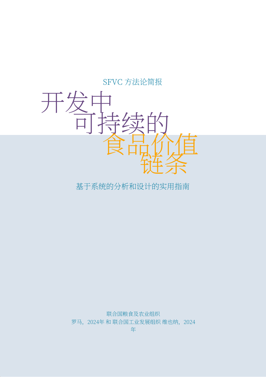 联合国工发组织：2024发展可持续食品价值链：基于系统分析与设计的实践指南（英文版）（40页）.pdf_第3页