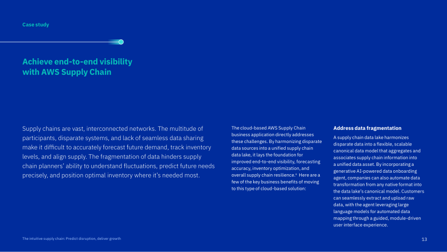 IBM：2024智能感知型供应链研究报告：生成式AI赋能供应链预测中断与释放增长潜力（英文版）（24页）.pdf_第13页