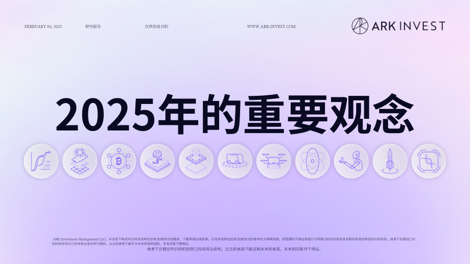 方舟投资（ARK Invest）：Big Ideas 2025-年度投研报告（英文版）（148页）.pdf_第1页