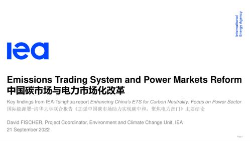 国际能源署IEA：2022年中国碳市场与电力市场化改革（12页）.pdf